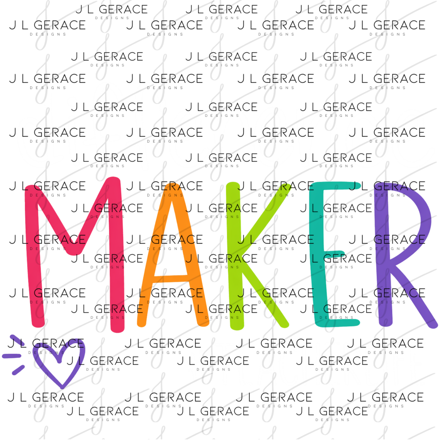 Difference Maker Rainbow Teacherlife PNG Digital Download (2 Colors)