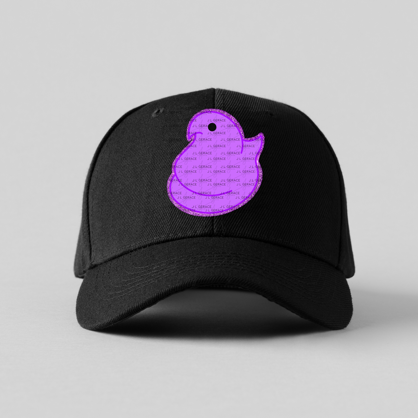 Purple Glitter Easter Peep Chick Clipart Sublimation PNG