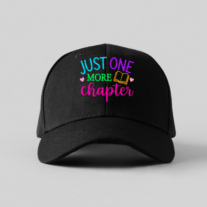 Just One More Chapter Teacher Colorful PNG