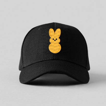 Orange Bunny Peep Easter Clipart Sublimation PNG