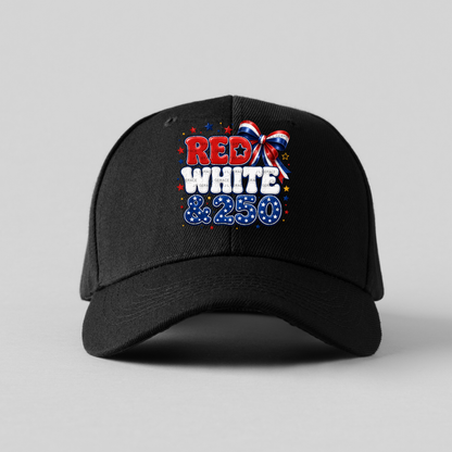 Red White & 250 Patriotic PNG Design