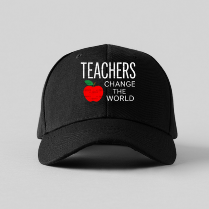 Teachers Change The World Apple PNG Digital Download