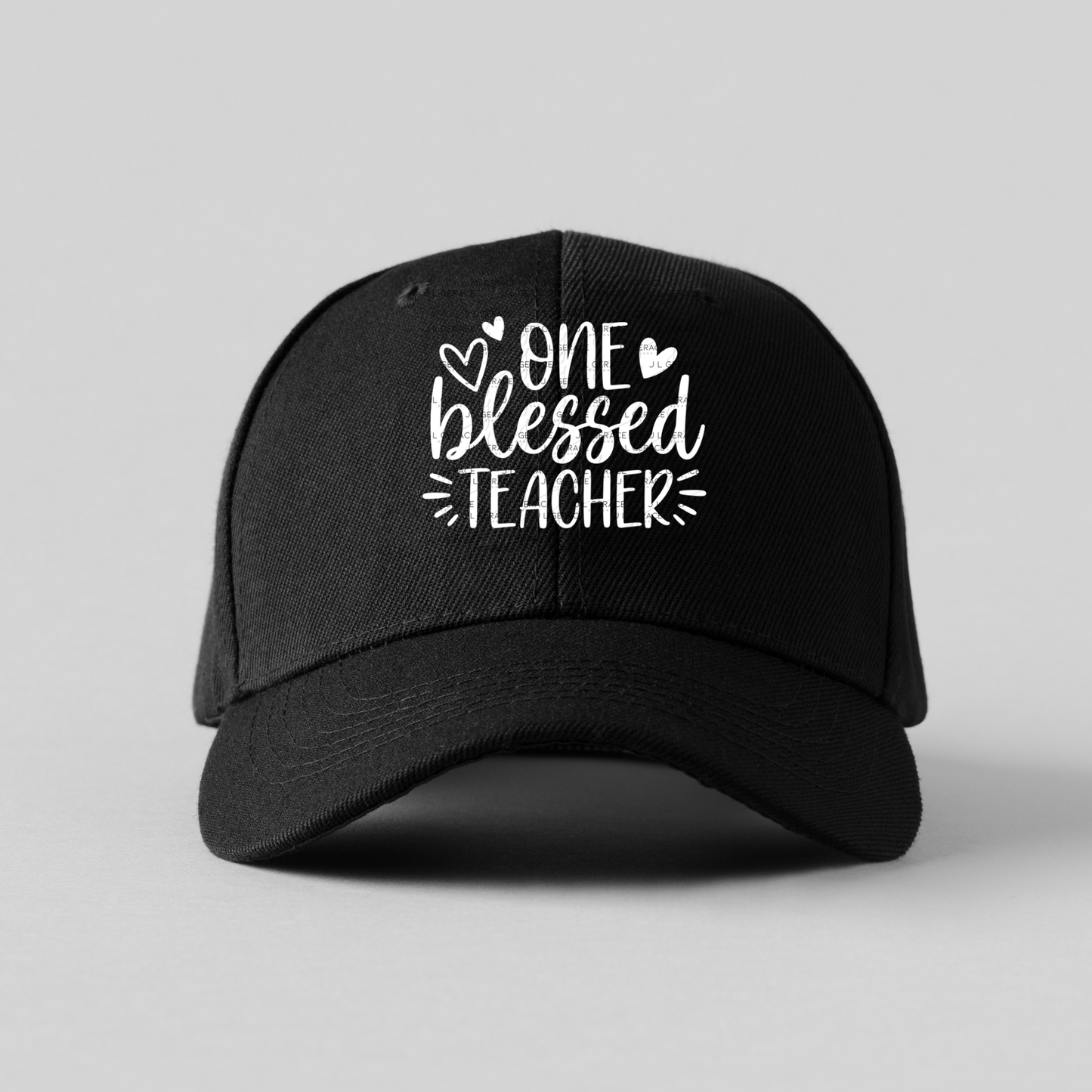 One Blessed Teacher PNG (2 Colors)
