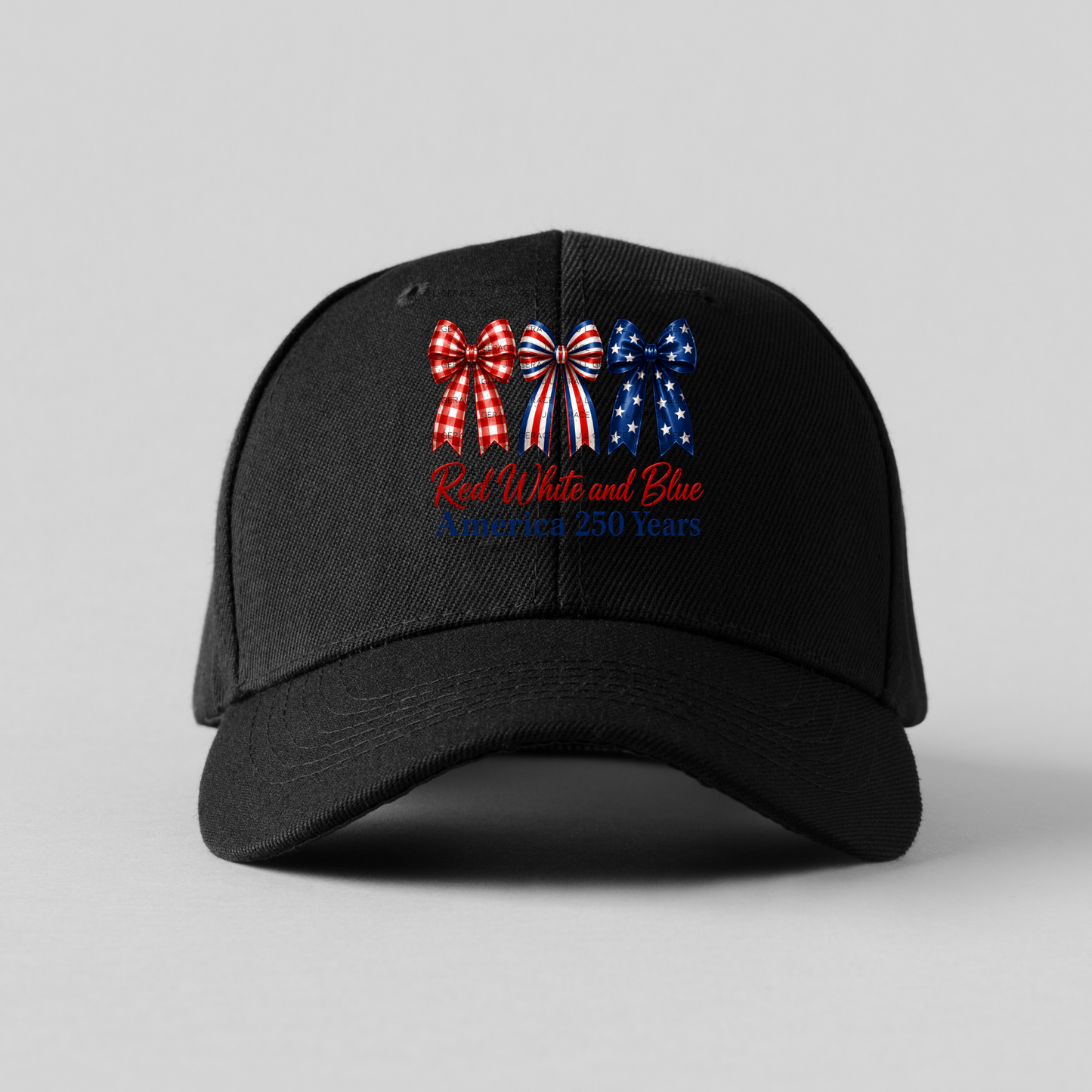 Red White and Blue America 250 Years PNG Design