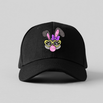 Cute Easter Bunny with Glasses PNG