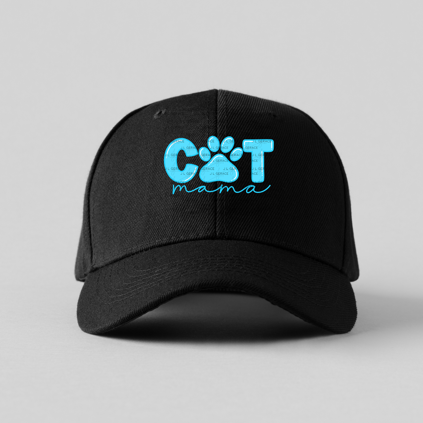 Cat Mama PNG – Paw Print Pet Lover Sublimation Design