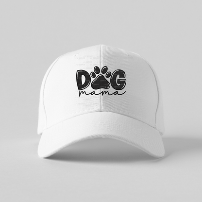 Dog Mama PNG – Black Paw Print Sublimation Design