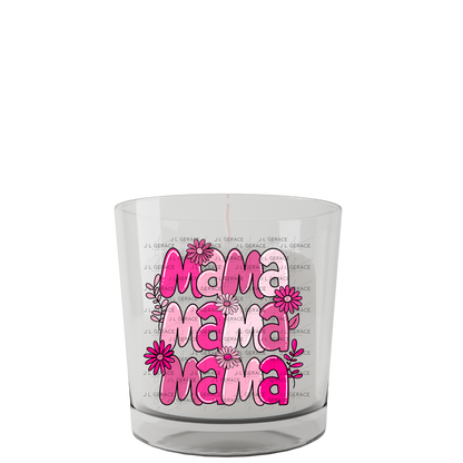 Mama Mama Mama Pink Floral PNG Design
