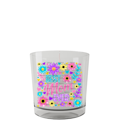 Best Mom Ever Colorful Floral PNG Design