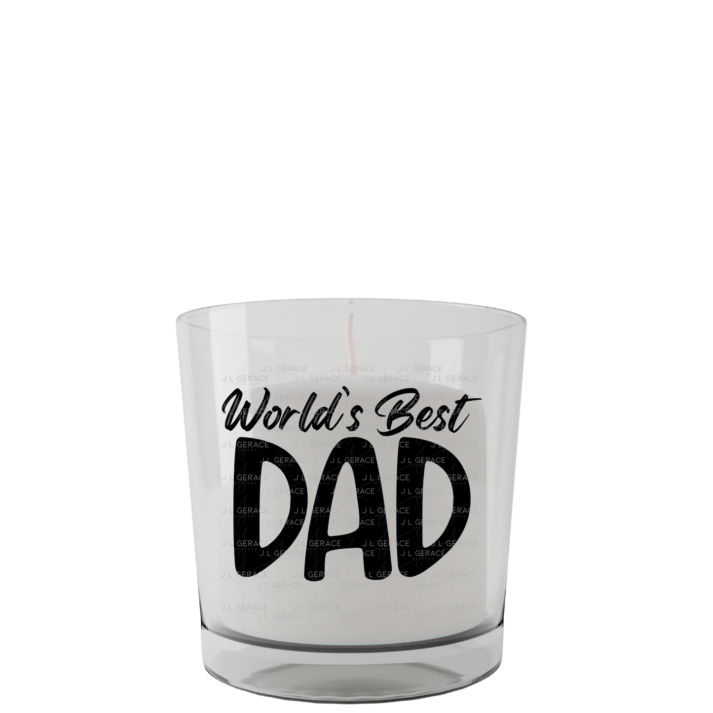 World’s Best Dad PNG – Black Typography Design for Father’s Day