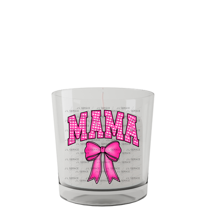 Mama Bow PNG – Pink Gingham Mothers Day Sublimation Design