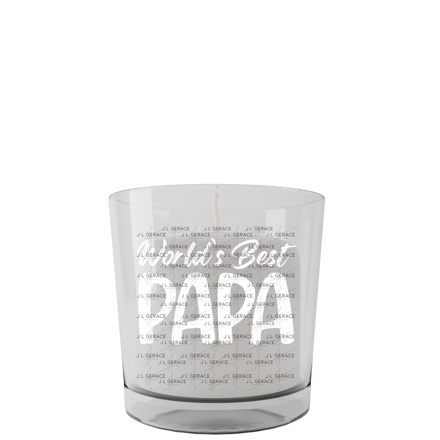 World’s Best Papa PNG – Minimalist Typography Quote Design