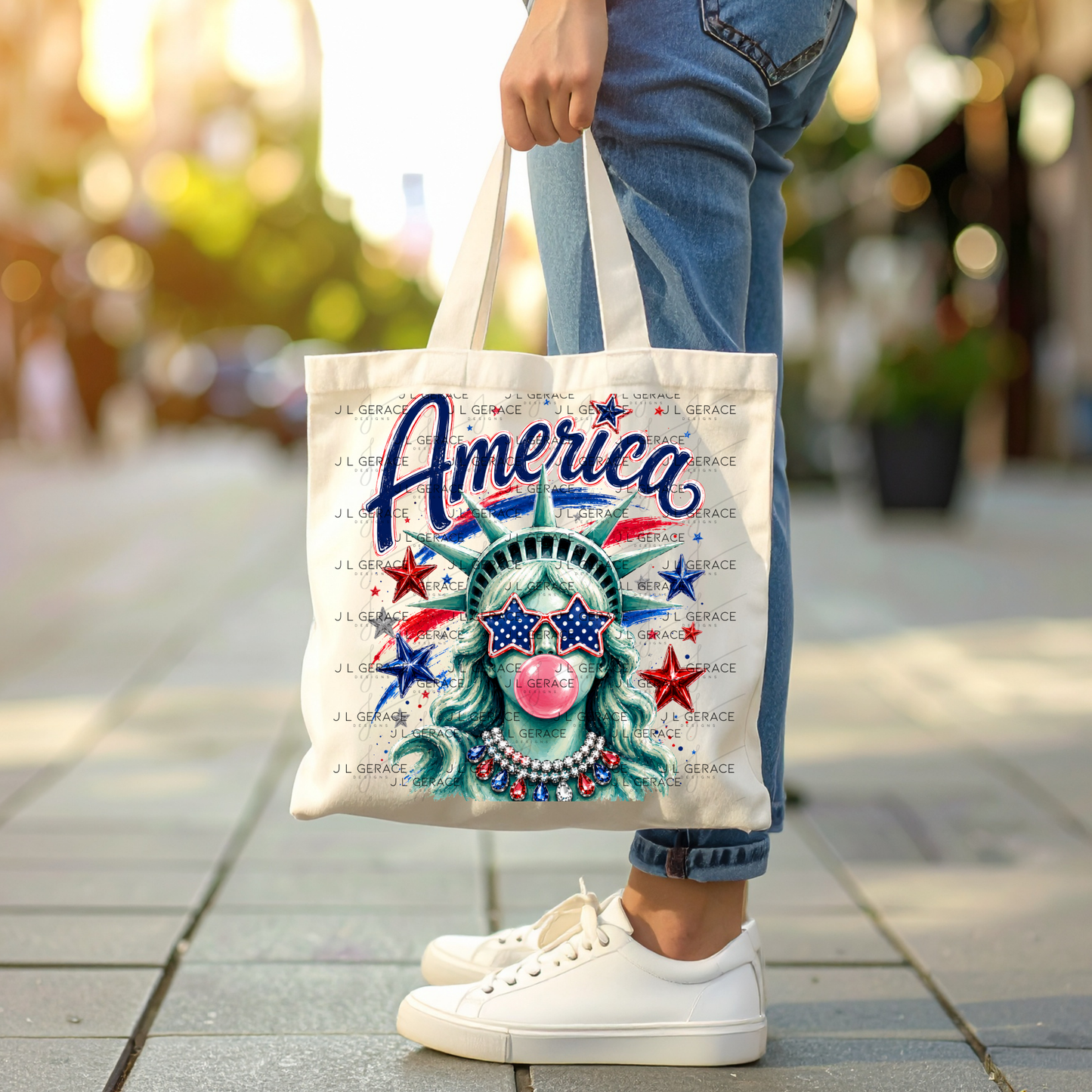 Statue of Liberty Bubble Gum America PNG