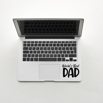World’s Best Dad PNG – Black Typography Design for Father’s Day