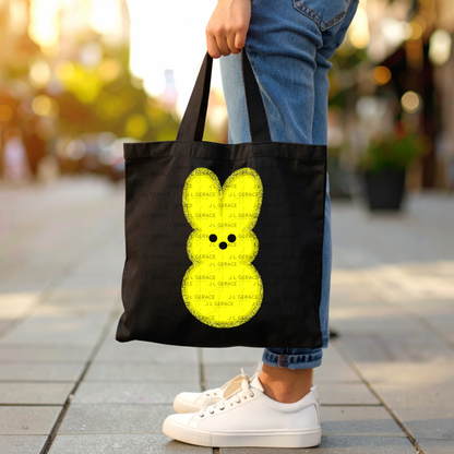 Yellow Bunny Peep Easter Clipart Sublimation PNG