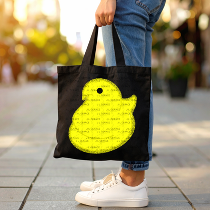 Yellow Glitter Easter Peep Chick Clipart Sublimation PNG