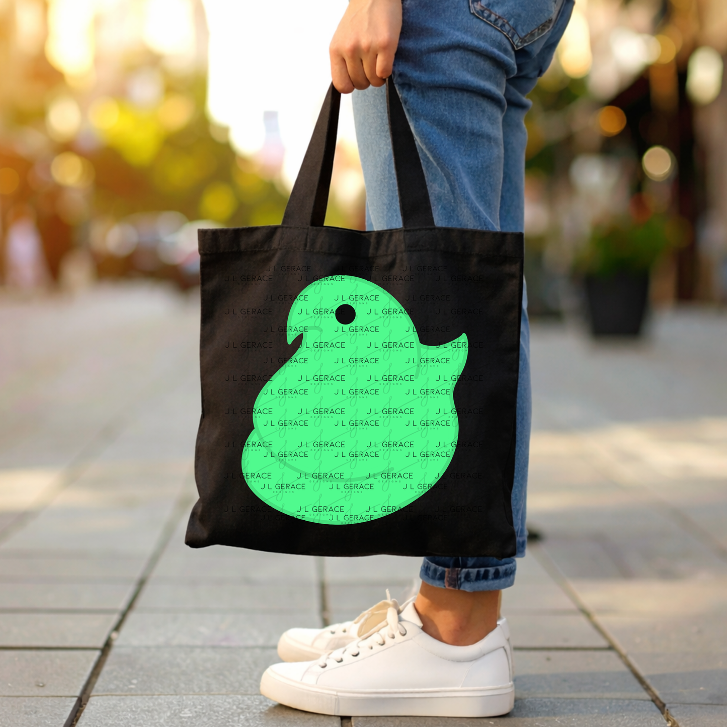 Green Easter Peep Chick Clipart Sublimation PNG