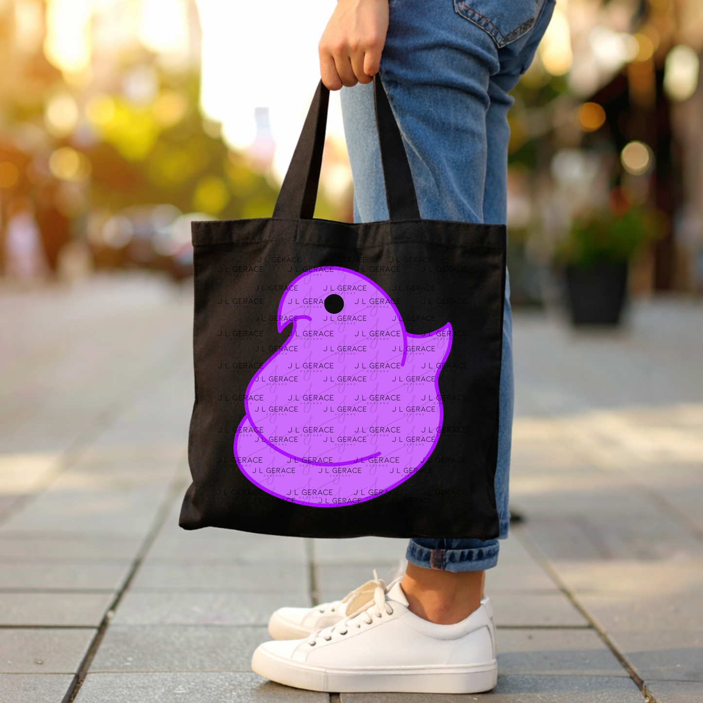 Purple Easter Peep Chick Clipart Sublimation PNG