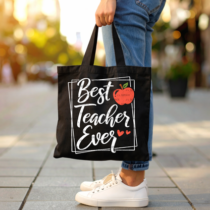 Best Teacher Ever Apple PNG (2 Colors)