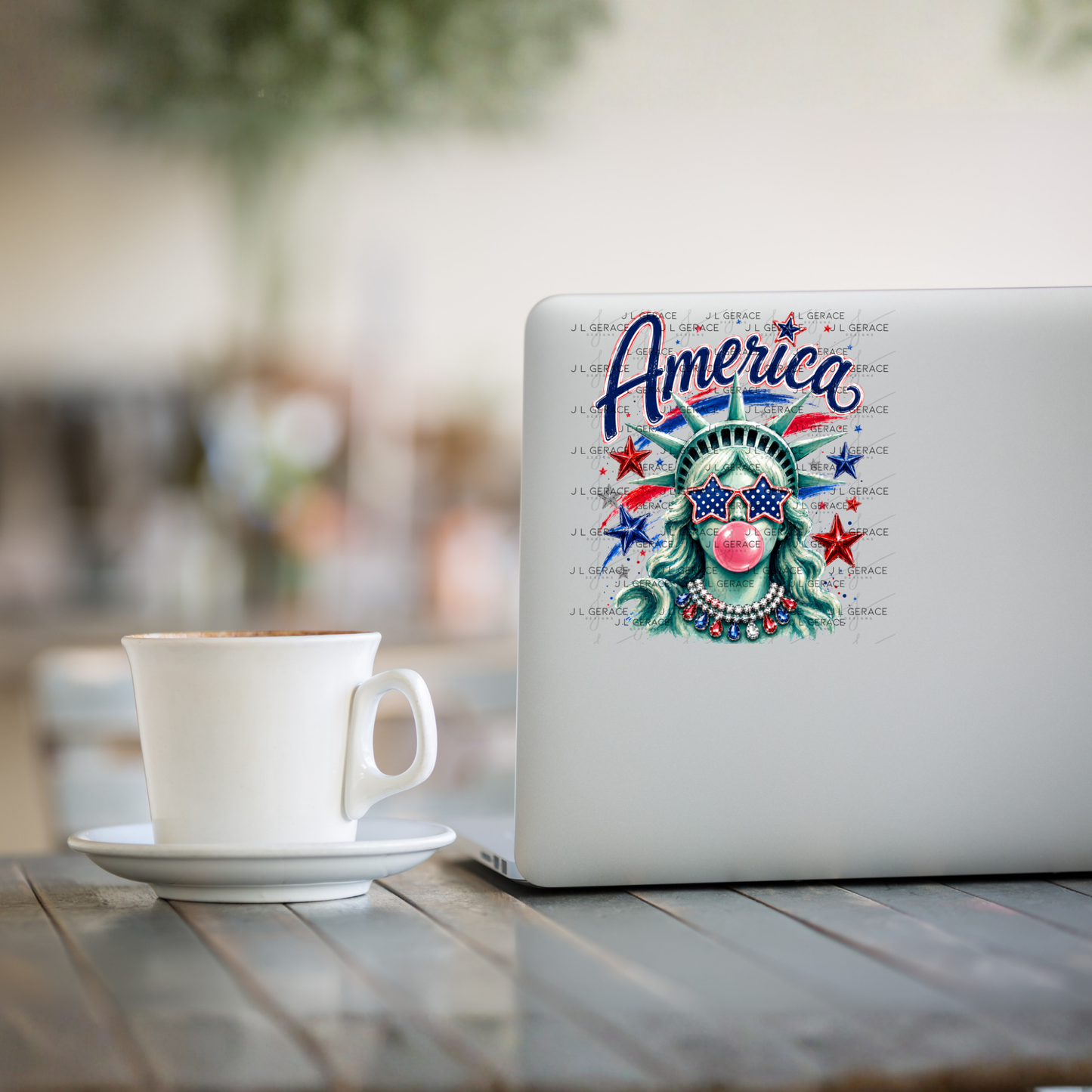 Statue of Liberty Bubble Gum America PNG