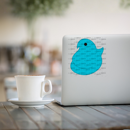 Blue Easter Peep Chick Clipart Sublimation PNG