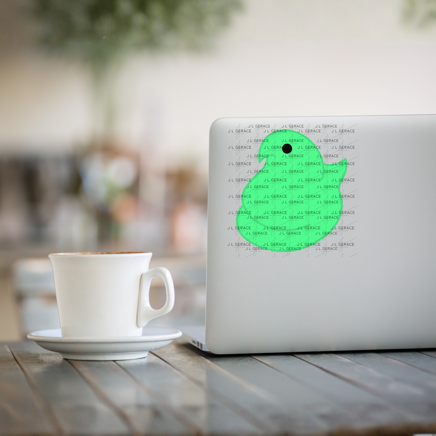 Green Easter Peep Chick Clipart Sublimation PNG