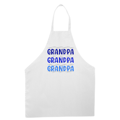 Grandpa PNG – Blue Gradient Typography Sublimation Design