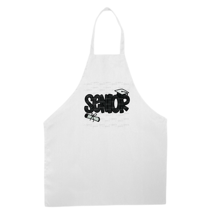 Senior PNG – Pattern Letter Graduation Sublimation Design