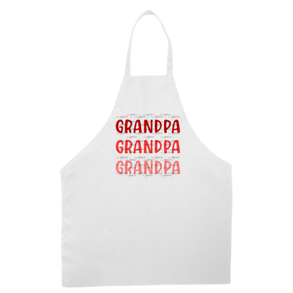 Grandpa PNG – Red Gradient Typography Sublimation Design