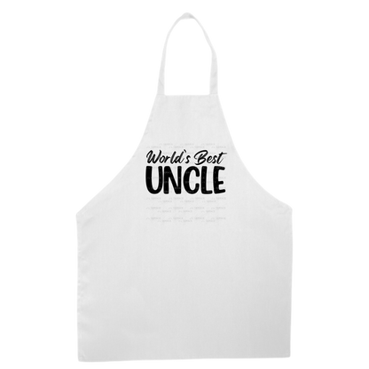 Worlds Best Uncle PNG – Black Glossy Typography Sublimation Design