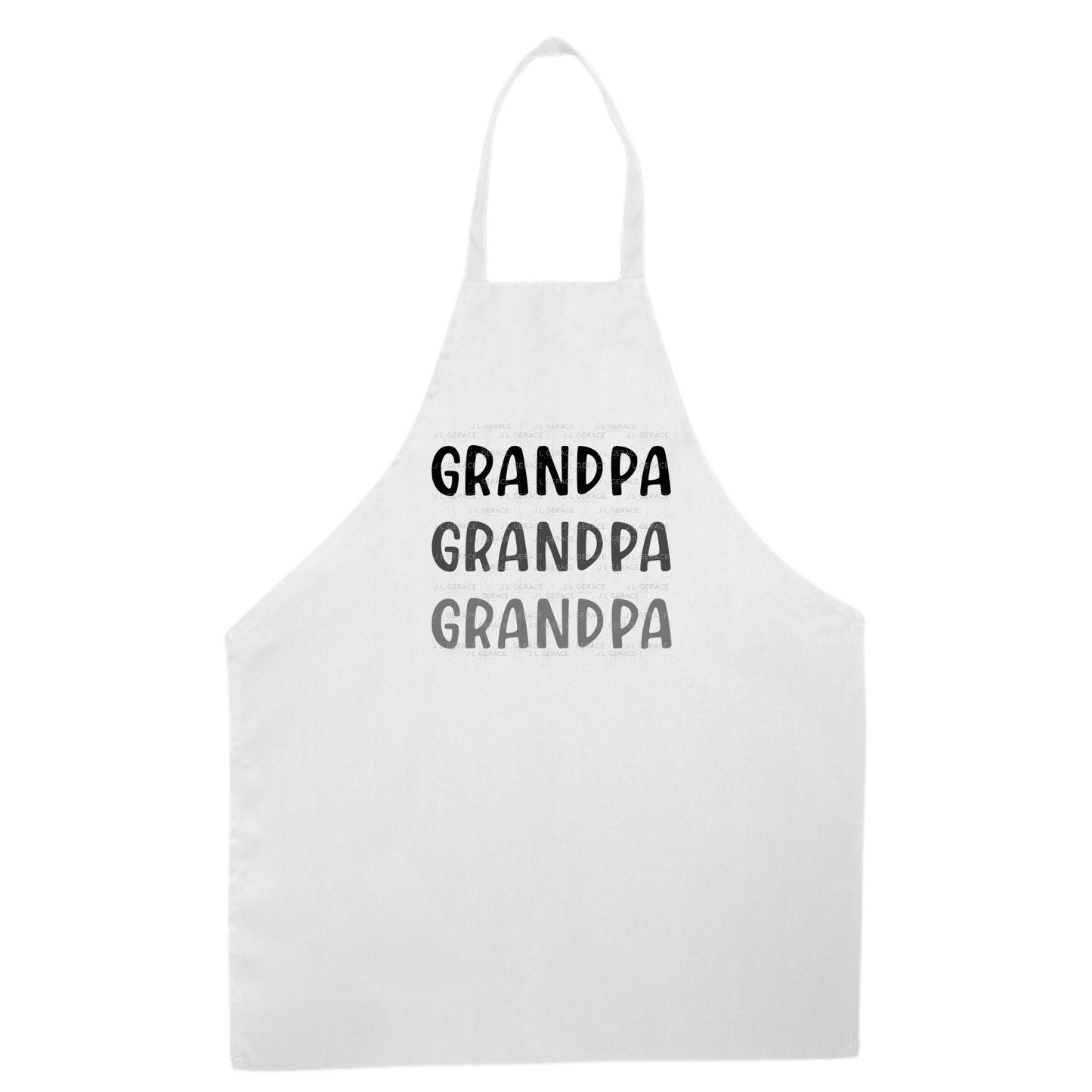 Grandpa PNG – Minimalist Repeat Typography Sublimation Design