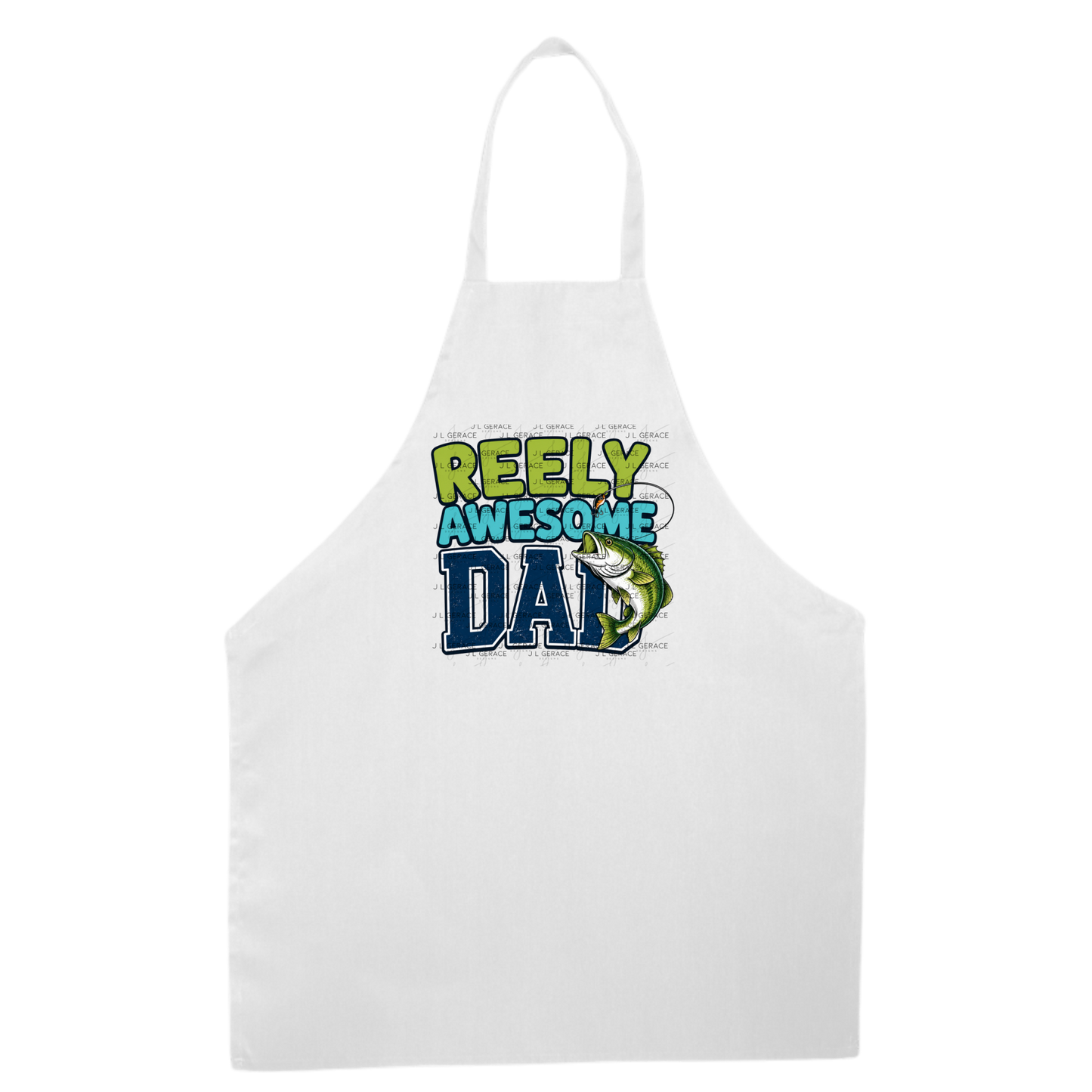 Reely Awesome Dad PNG – Bass Fishing Sublimation Design