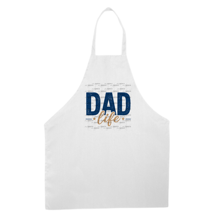 Dad Life PNG – Blue Vintage Typography Sublimation Design