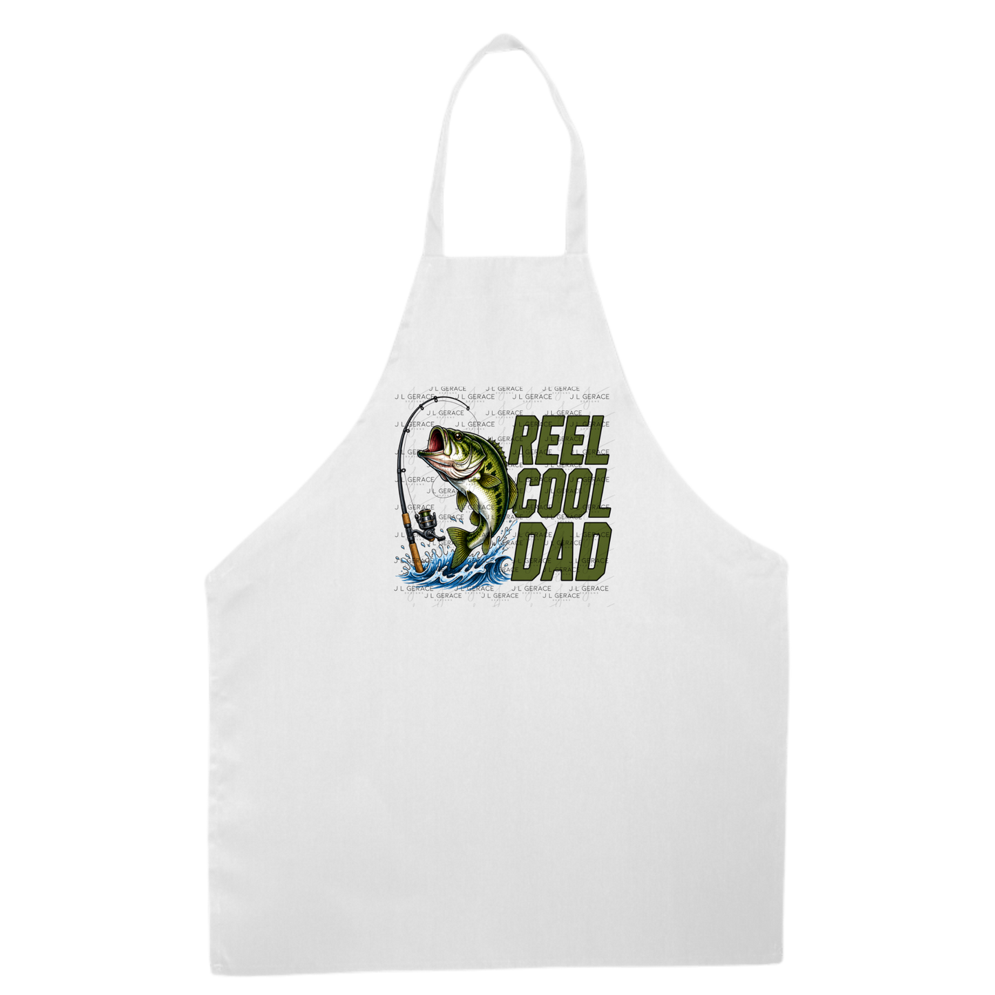 Reel Cool Dad PNG – Bass Fishing Sublimation Design