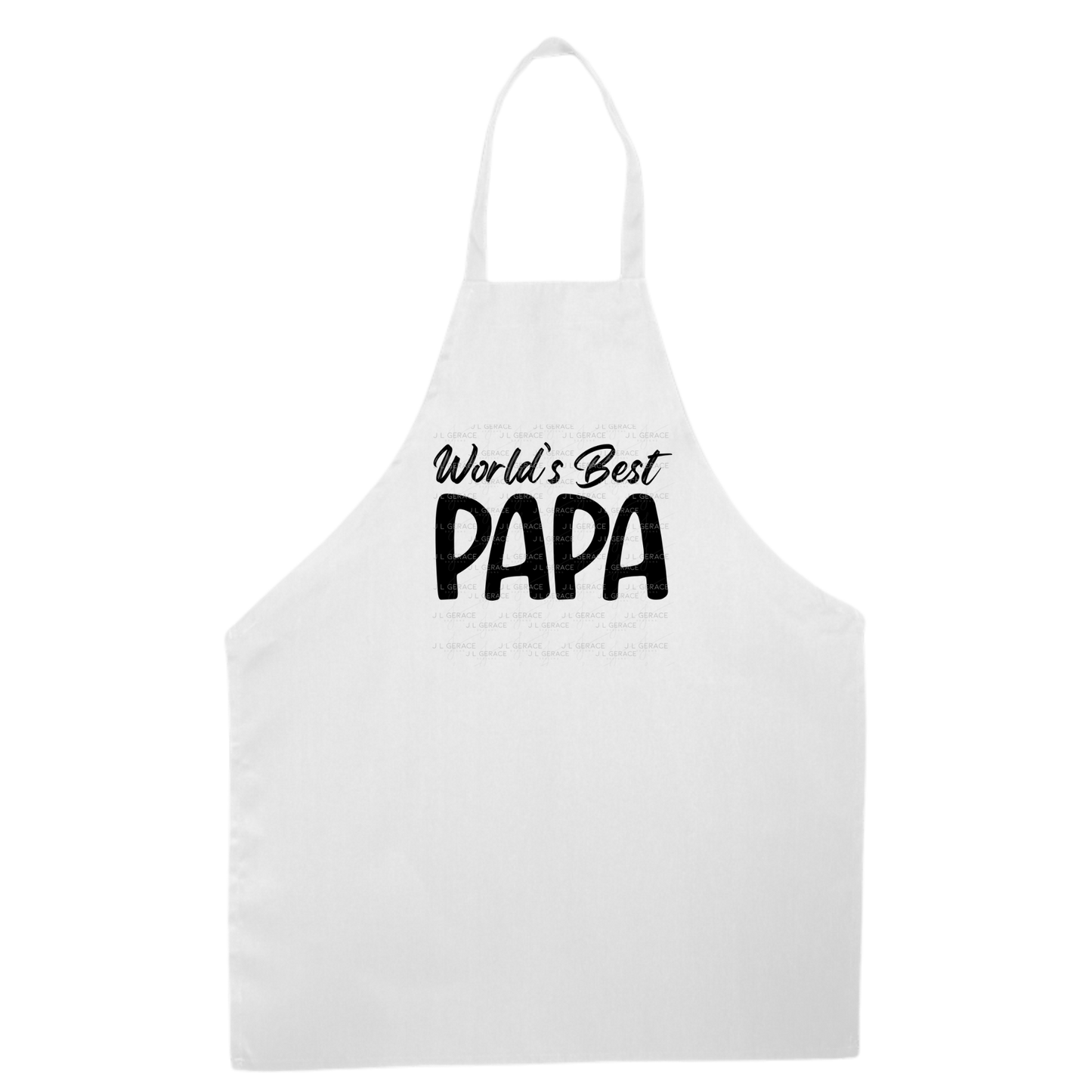 World’s Best Papa PNG – Black Minimalist Typography Design