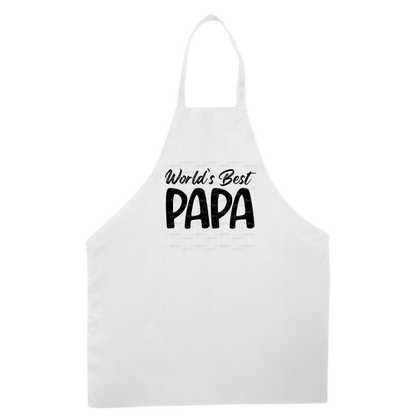 World’s Best Papa PNG – Black Minimalist Typography Design