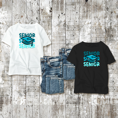 Senior PNG – Teal Graduation Cap Senior Design