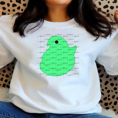 Green Easter Peep Chick Clipart Sublimation PNG