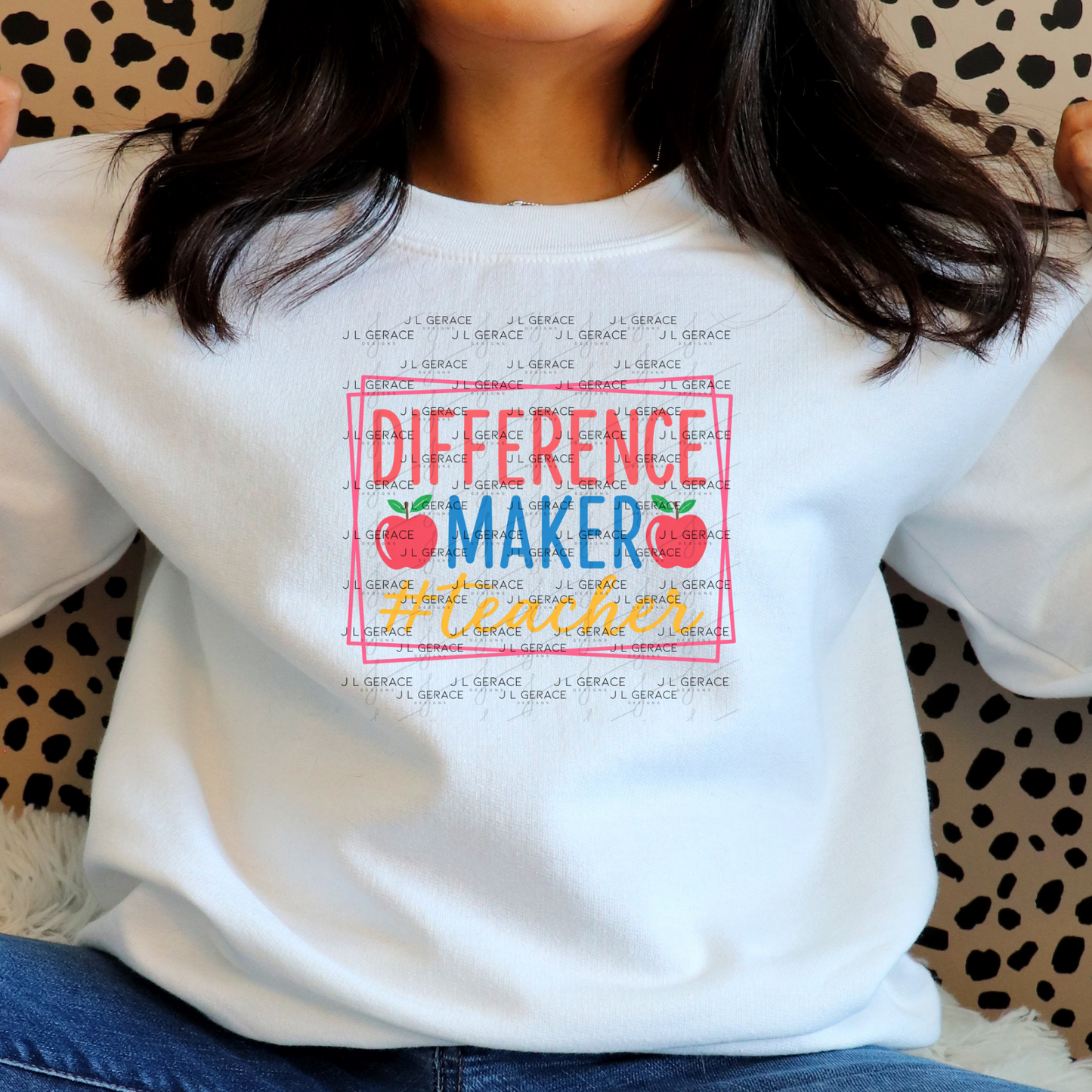 Difference Maker Teacher PNG Digital Download