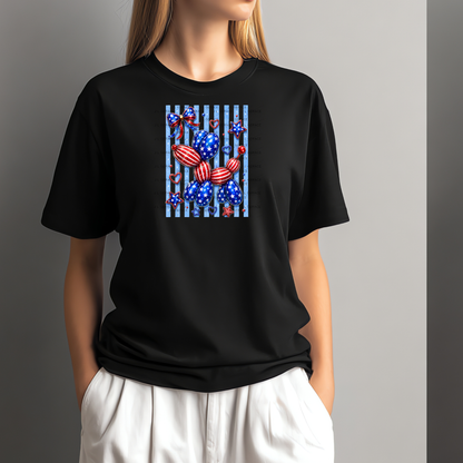Patriotic Balloon Dog PNG