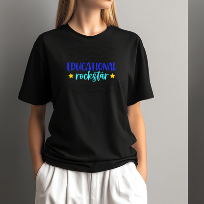 Educational Rockstar Teacher PNG Bundle Digital Download