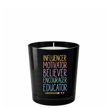Influencer Motivator Believer Educator Teacher Colorful PNG