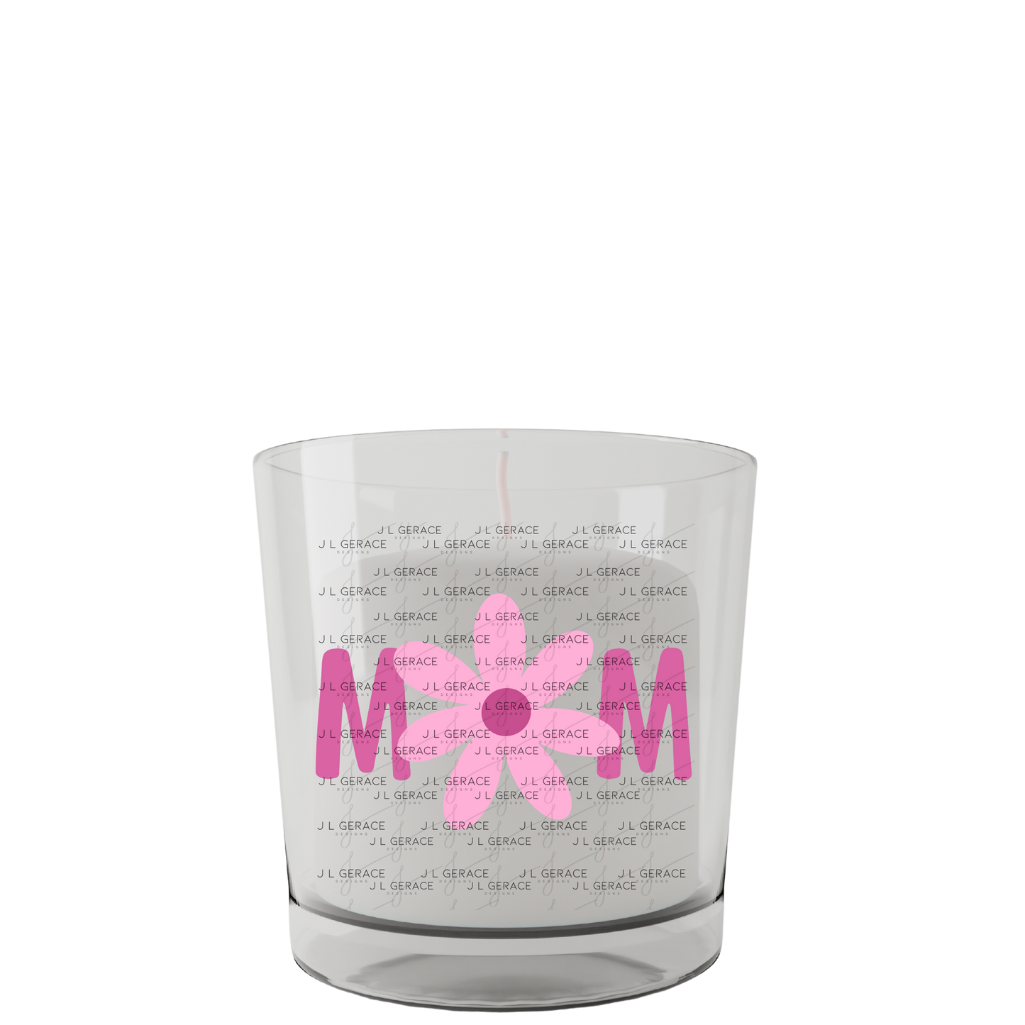 Mom Daisy Floral Rose Pink PNG Design