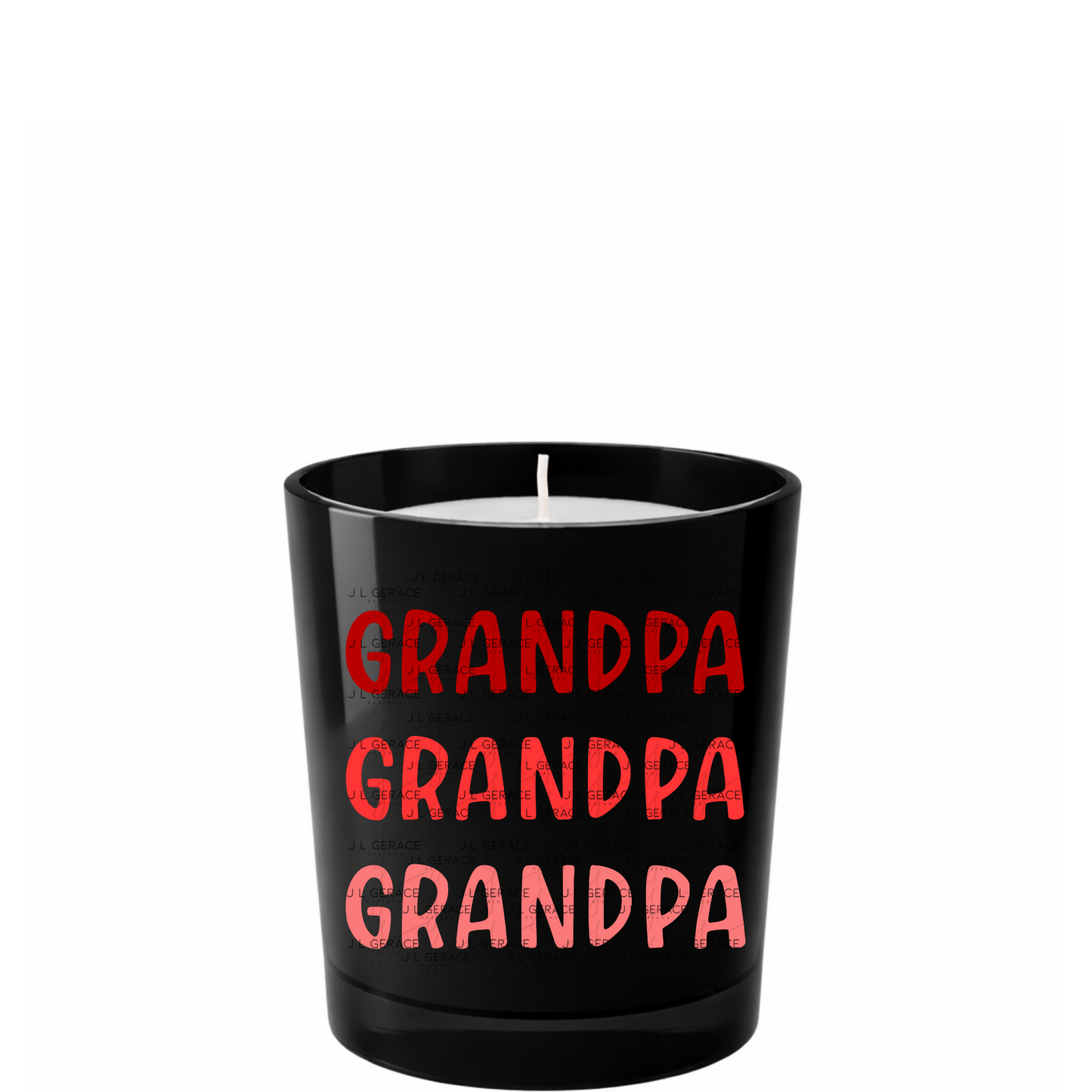 Grandpa PNG – Red Gradient Typography Sublimation Design
