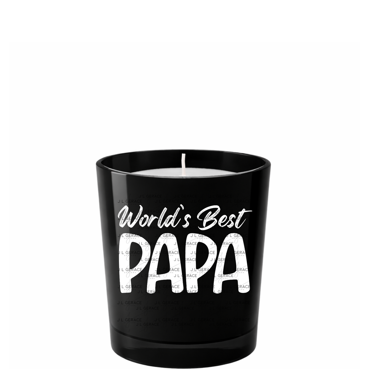 World’s Best Papa PNG – Minimalist Typography Quote Design