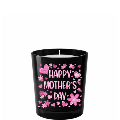 Happy Mothers Day PNG Clipart Sublimation PNG Soft Pink Floral Heart Design