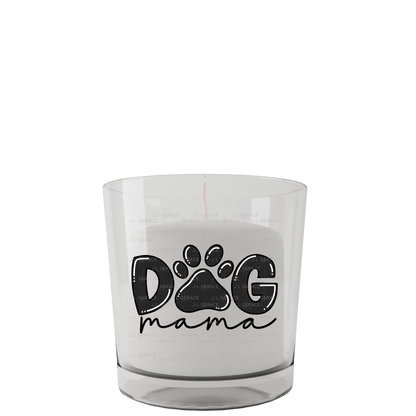 Dog Mama PNG – Black Paw Print Sublimation Design