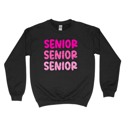 Senior PNG – Pink Ombre Graduation Design for Class of 2026