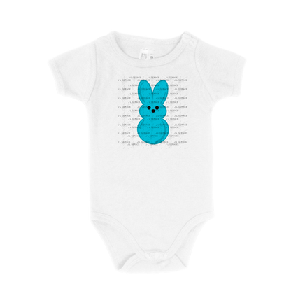 Blue Bunny Peep Easter Clipart Sublimation PNG