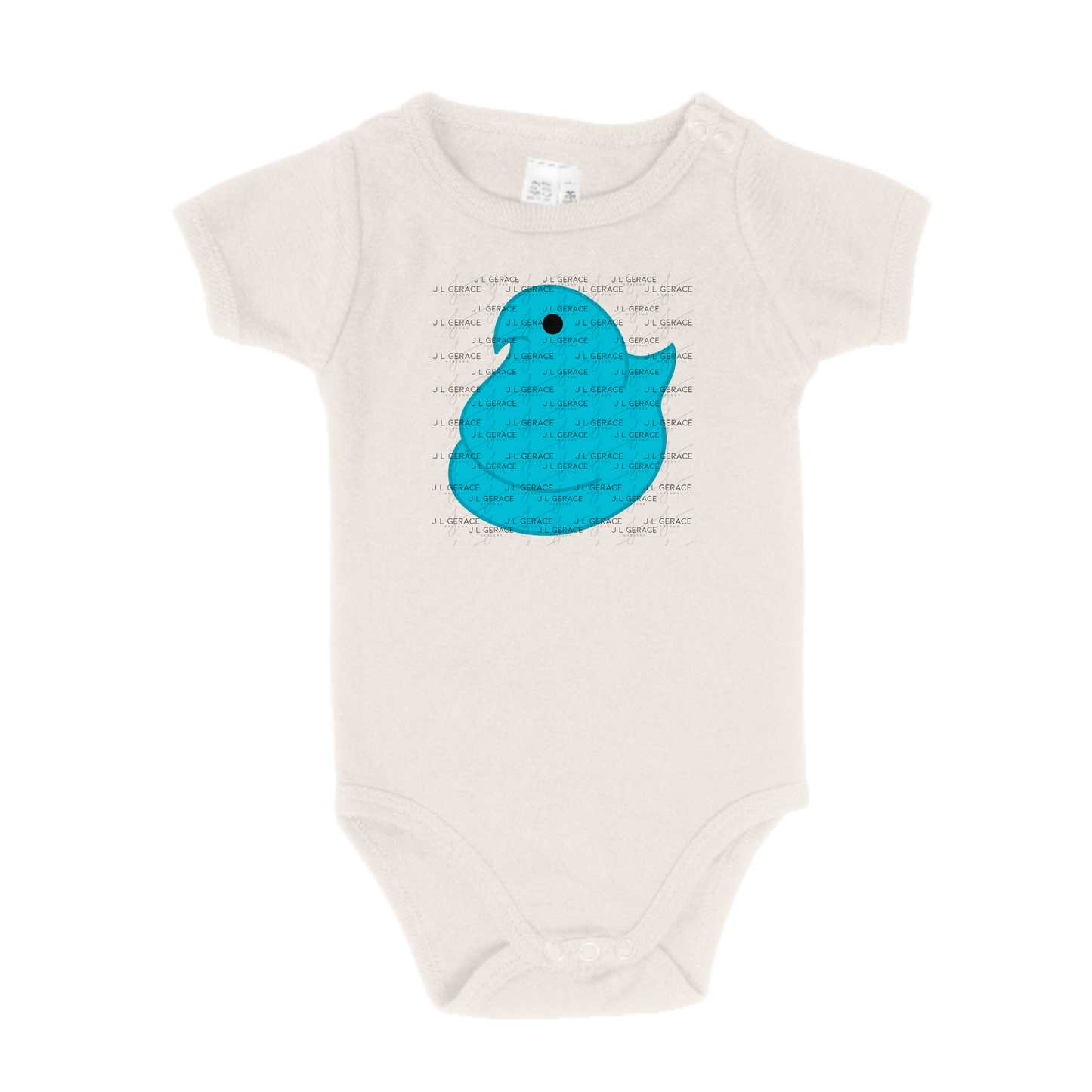 Blue Easter Peep Chick Clipart Sublimation PNG